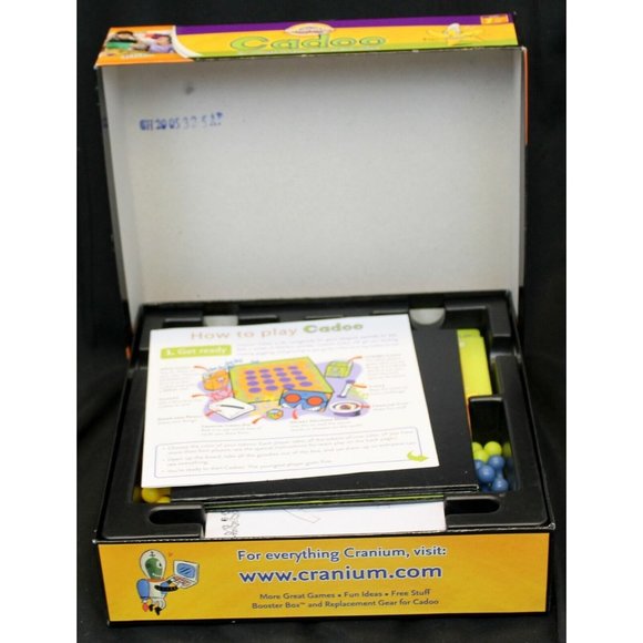 Cranium Cadoo Outrageous 8 Activities Game Act Decode Sculpt Ages 7+ Pictiona - Picture 7 of 9